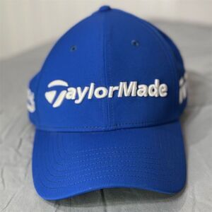 New TaylorMade Golf Hat TP5 M3 Blue Embroidered Cap Adjustable One Size Sports